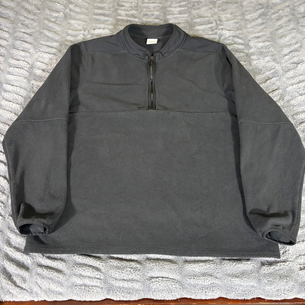 Nike Therma-FIT Mens XL Black 1/4 Zip Fleece Pullover Jacket RN56323 CA05553